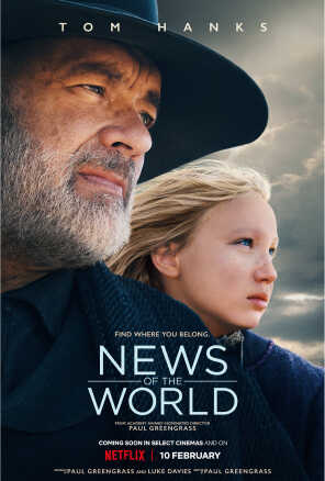 Poster: Older man and young girl looking into the distance